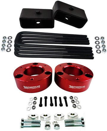 Chevrolet Silverado GMC Sierra 1500 4WD Full Leveling Lift Kit With Differentail Drop Kit