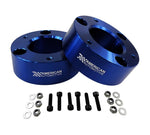 Chevrolet Tahoe and GMC Yukon 1500 Pro Billet Blue Front Strut Spacers