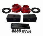 Dodge Ram 2500 3500 2WD Full Lift Kit Red with 2 inch lift blocks