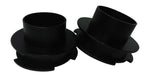 Ford F150 2WD Front Leveling Lift Coil Spring Spacers - black