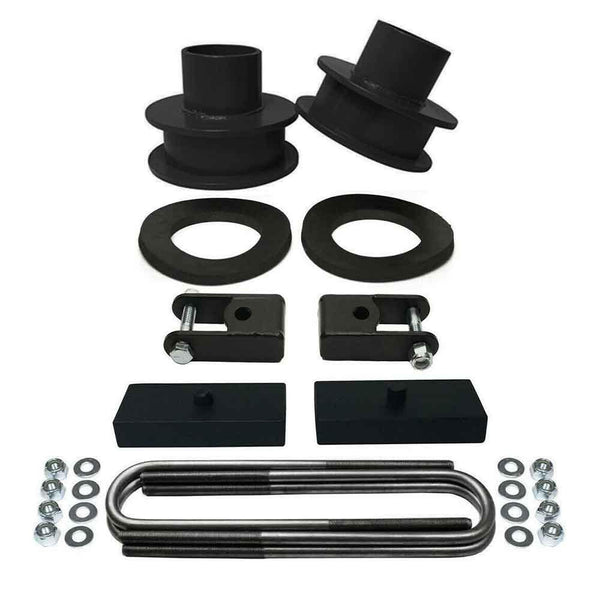 Ford F250 F350 Super Duty 4WD Front and Rear Leveling Lift Kit black - CS720-UBR15-RBFD1002-SX1-1