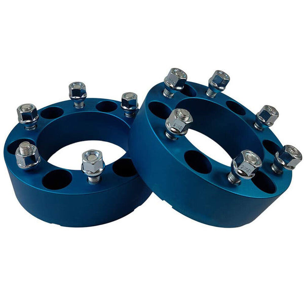 Chevy Suburban and Suburban 1500 2WD 4WD 2-Inch Blue Wheel Spacers