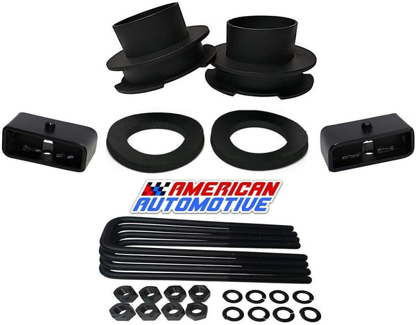 Dodge Ram 1500 2WD Suspension Leveling Lift Kit blue spring spacers with isolators