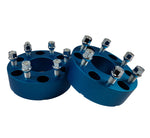 Avalanche Blue Wheel Spacers  2 pieces