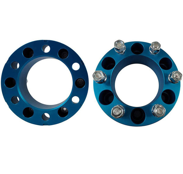 Toyota Tundra 2-Inch Blue Wheel Spacers - zoom 02