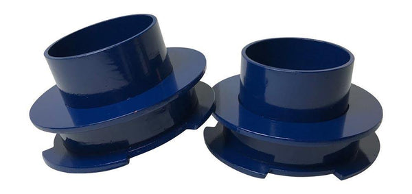 Dodge Ram 1500 Front Leveling Lift Coil Spring Spacers - blue