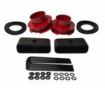 Dodge Ram 2500 3500 2WD Full Lift Kit Red with 1.5 inch lift blocks