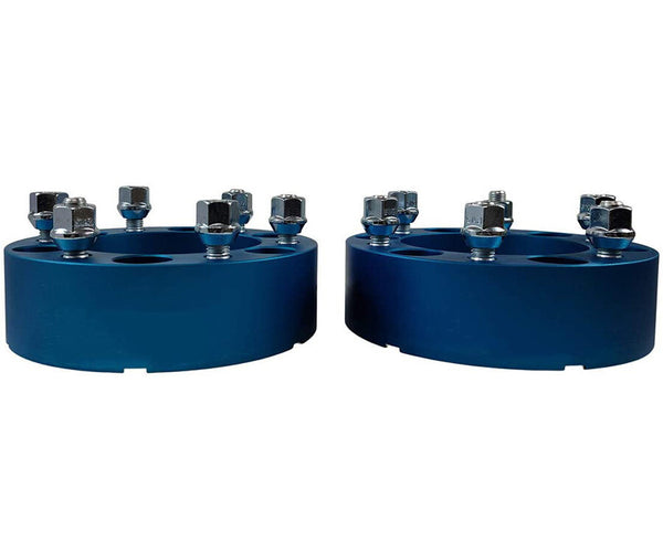 Toyota Sequoia 2WD 4WD 2-Inch Blue Wheel Spacers - zoom 01