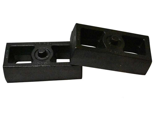 Ford Bronco 2WD 4WD Rear Cast Iron Tapered Lift Blocks RB1522-238 - 1.5 inch
