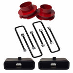 Ford F150 2WD Front and Rear Lift Kit Red - CS1BK30SB15UBR10-027RED