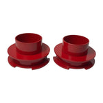 Ford F150 2WD Front and Rear Lift Kit red spring spacers