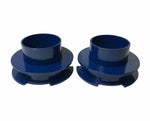 Ford F150 2WD Suspension Leveling Lift Kit blue spring spacers