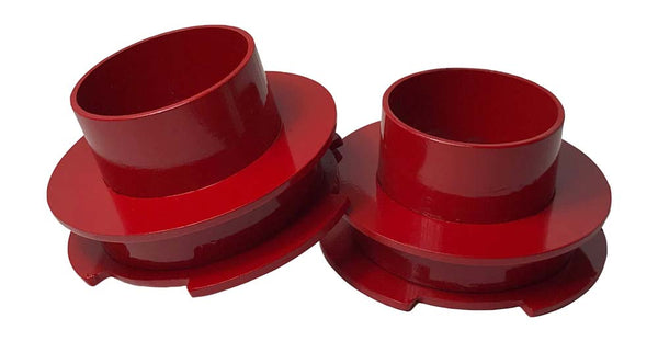 Ford Ranger 2WD Front Leveling Lift Coil Spring Spacers - red