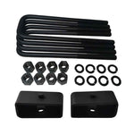 Ford Ranger 4WD Steel Lift Blocks and Square U-Bolts Kit UBRBR11-2001 - 2 inch