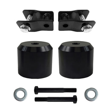 Ford F250 F350 Super Duty Front Steel Lift Spacers + Shock Extenders 4WD
