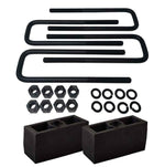 Toyota Tundra Cast Iron Lift Blocks and Square U-Bolts Kit UBRB10-494 - 3 inch