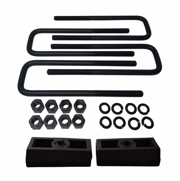 Universal Cast Iron Blocks and 12-Inch Square U-Bolts Kit UBRB10-489 - 1.5 inch
